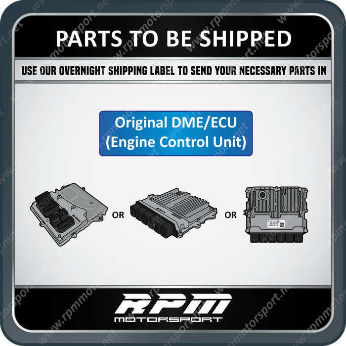 Bench Unlocking Parts to be Shipped