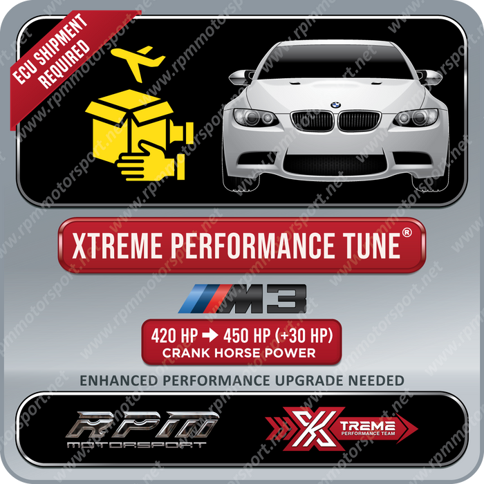 BMW M3 2007 to 2013 Rpm Motorsport Xtreme Performance Tune