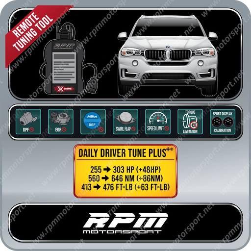 BMW F15 X5 35dX Years 07/2015 to 2018 Rpm Motorsport TRI Tuning Bundle