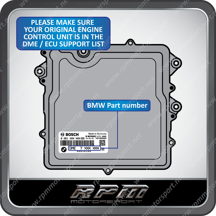 BMW F-Series MEVD172G S55 Remanufactured DME / ECU (Engine Control Unit)