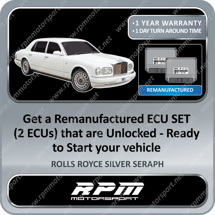 Rolls Royce Silver Seraph ECU SET