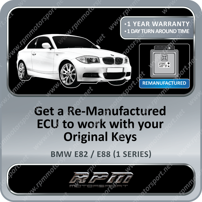 BMW E82 E88 (1 Series) MSD80 Remanufactured ECU 01/2007 to 08/2008