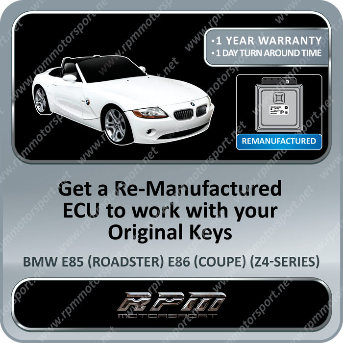 BMW E85 (Z4M Series) MSS70 Remanufactured ECU 11/2004 to 08/2008