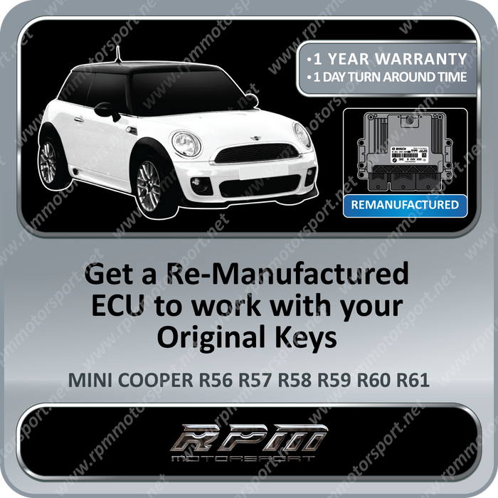 Mini R52 Ecm MINI COOPER R56 R57 R58 R59 R60 R61 Replacement ECU DME 2007 to 2016 ...