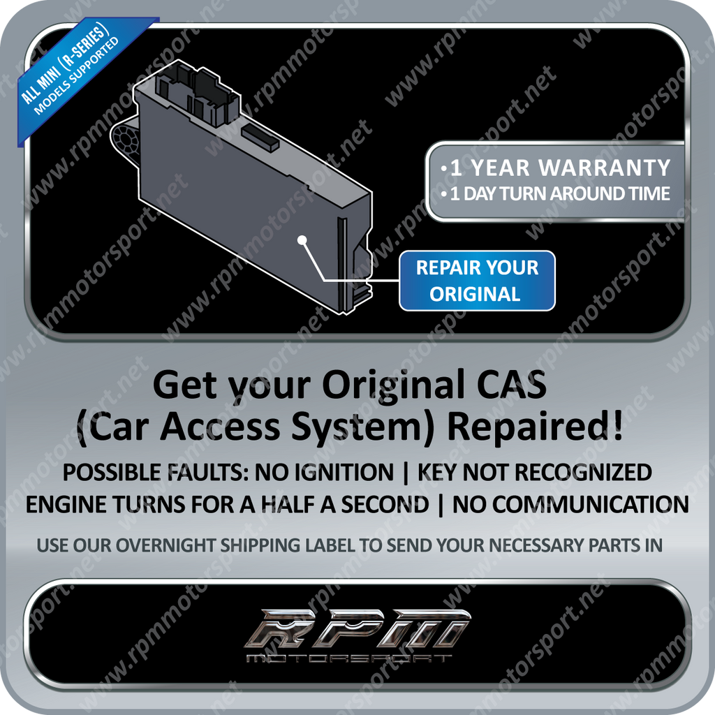 Cas Module Repair BMW CAS (Car Access System) Repair service — RPM MOTORSPORT LTD.