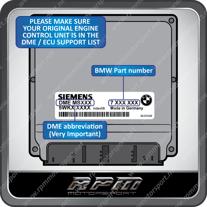 BMW E46 (3 Series) MSS54HP Remanufactured ECU 01/2000 To 05/2006