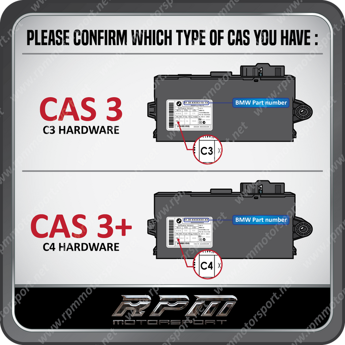 12 Mini Cas Module BMW Remanufactured CAS 3 (Car Access System) Years 2006 ONLY — Rpm ...