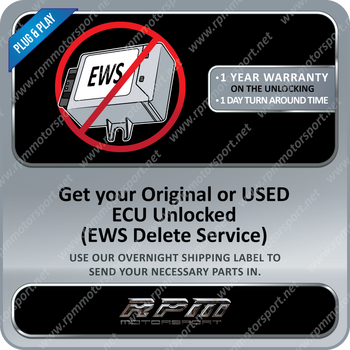 BMW / MINI Unlocked DME Programming Service. No EWS 3.3 or 4.3 Required!