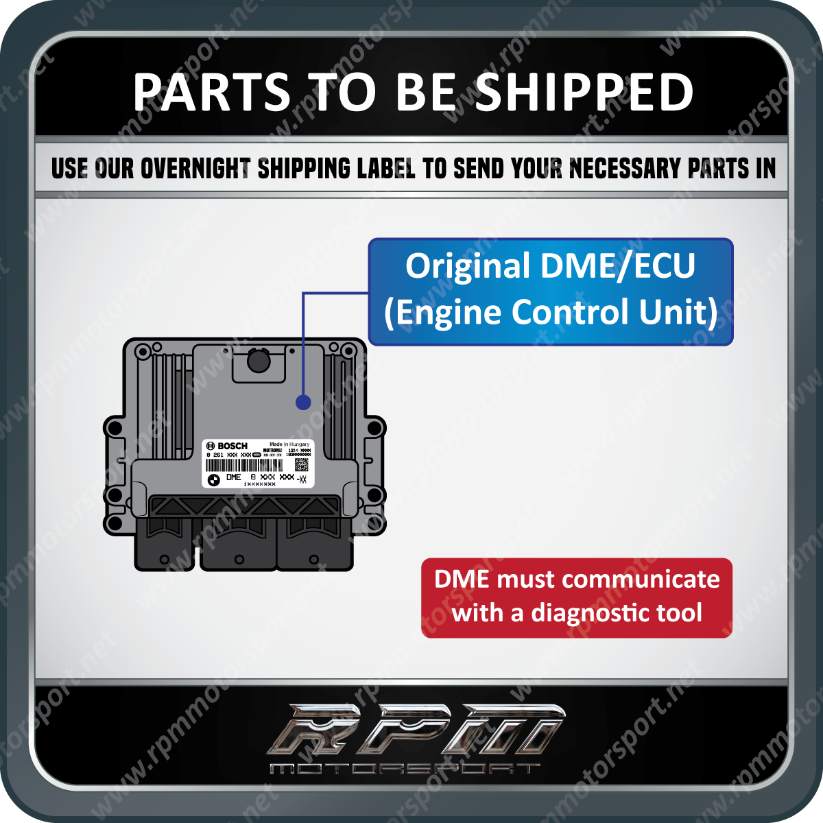 MINI COOPER R56 R57 R58 R59 R60 R61 Replacement ECU DME 2007 to 