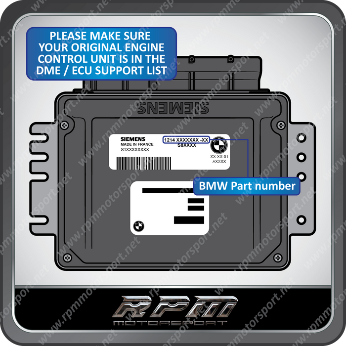 BMW / MINI Unlocked DME with EWS 3.3 or 4.3 - Plug & Play (Ready to Ship)