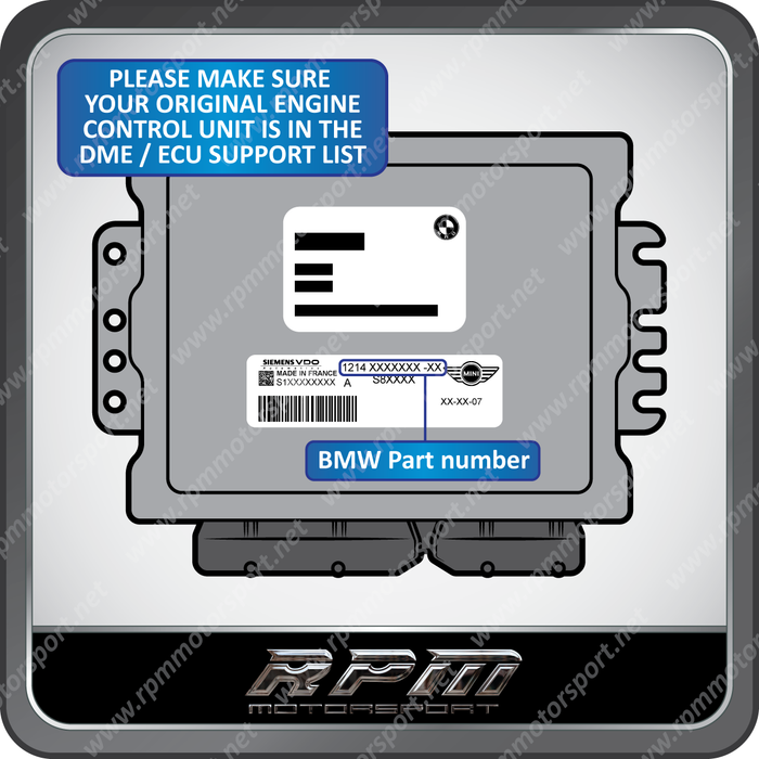 ALL MINI Cooper / Cooper S Models from 2001 to 2008 EWS Delete Service - Rpm Motorsport