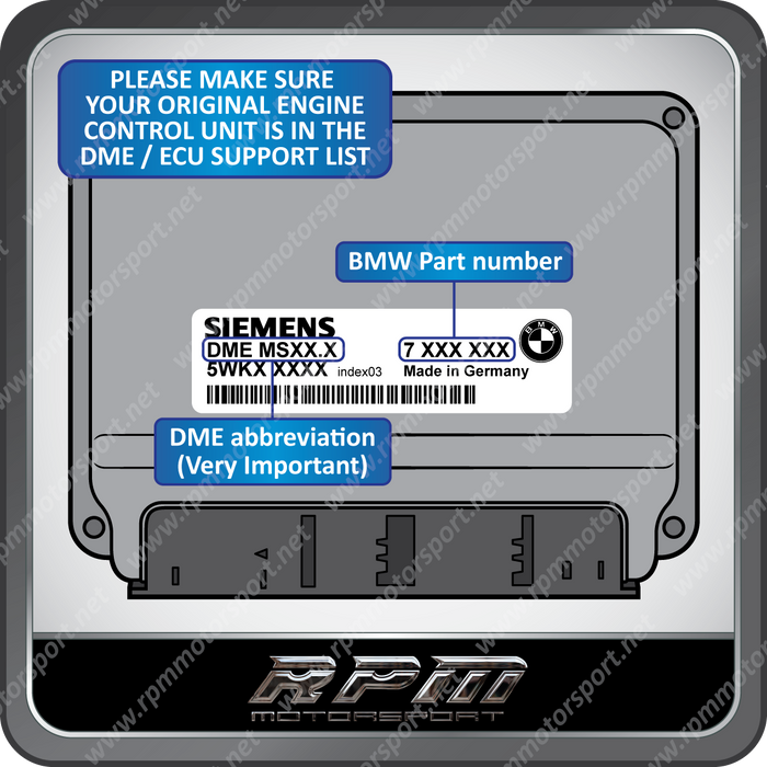 BMW E60 5 Series MS45.0 / MS45.1 ECU Repair (DME RAM Checksum Error)