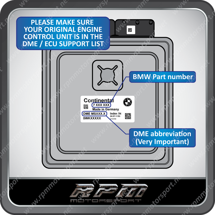 BMW E83 (X3 Series) MSV80 / MSV80.1 2F4A interface EWS DME code Repair