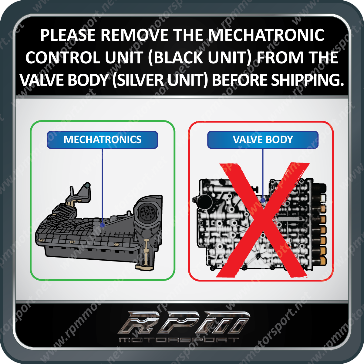 BMW GA8HP45Z / GA8HP50Z / GA8HP70Z Mechatronic Gearbox USED EGS
