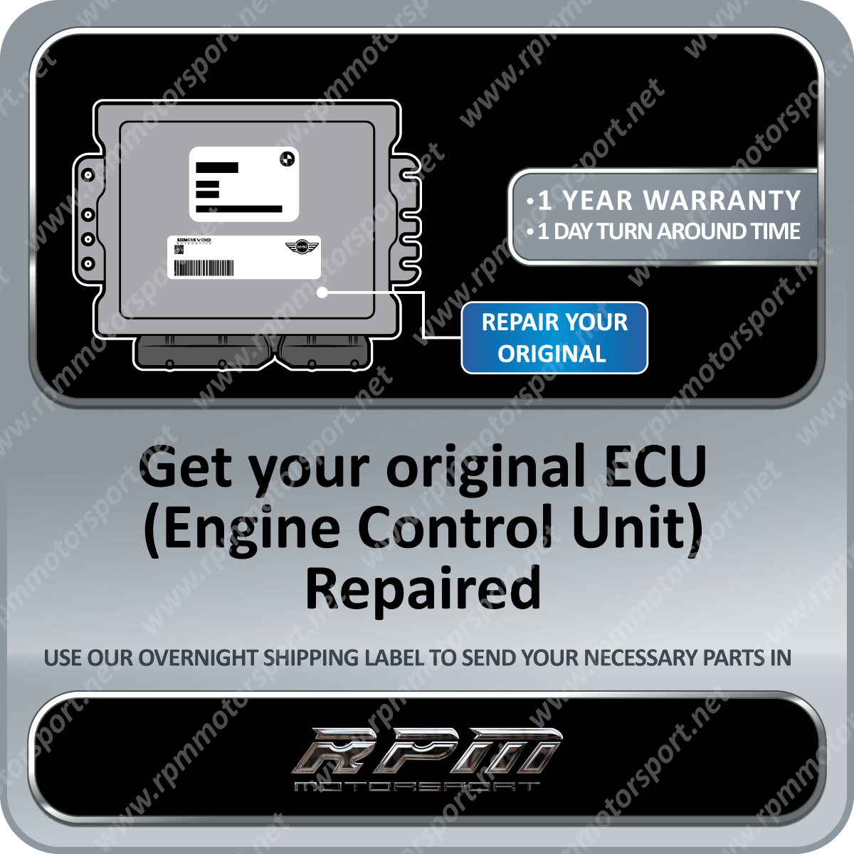 Mini Cooper R50/R53 Readiness Monitor Error 2005 to 2008 Oxygen