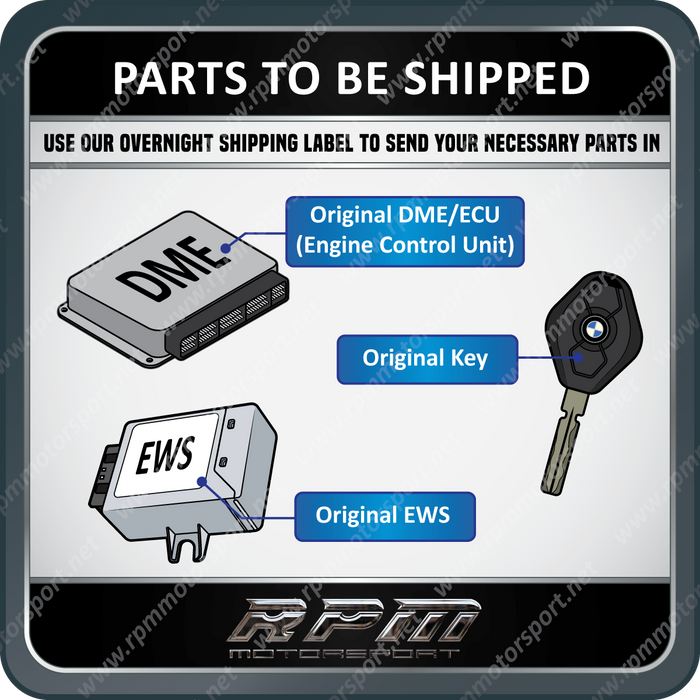 BMW EWS3 Replacement Module Years 03/1998 to 09/2006 — Rpm Motorsport